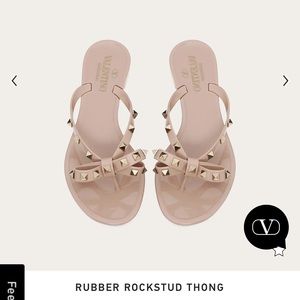 Valentino RUBBER ROCKSTUD THONG